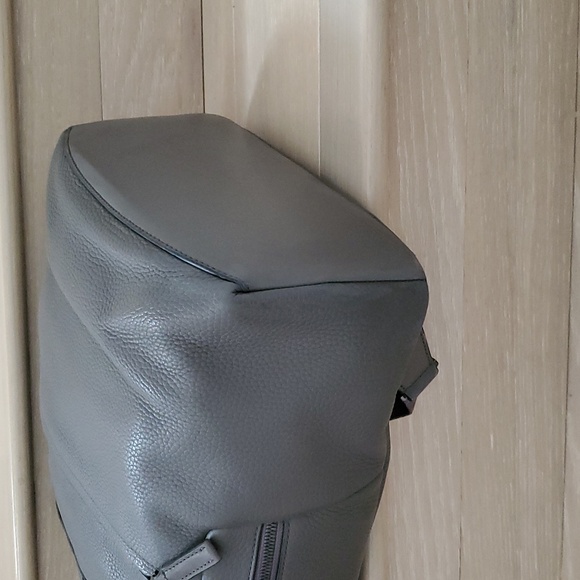 Tumi Landon Alcott Fine Leather Backpack in Gray - Picture 7 of 14